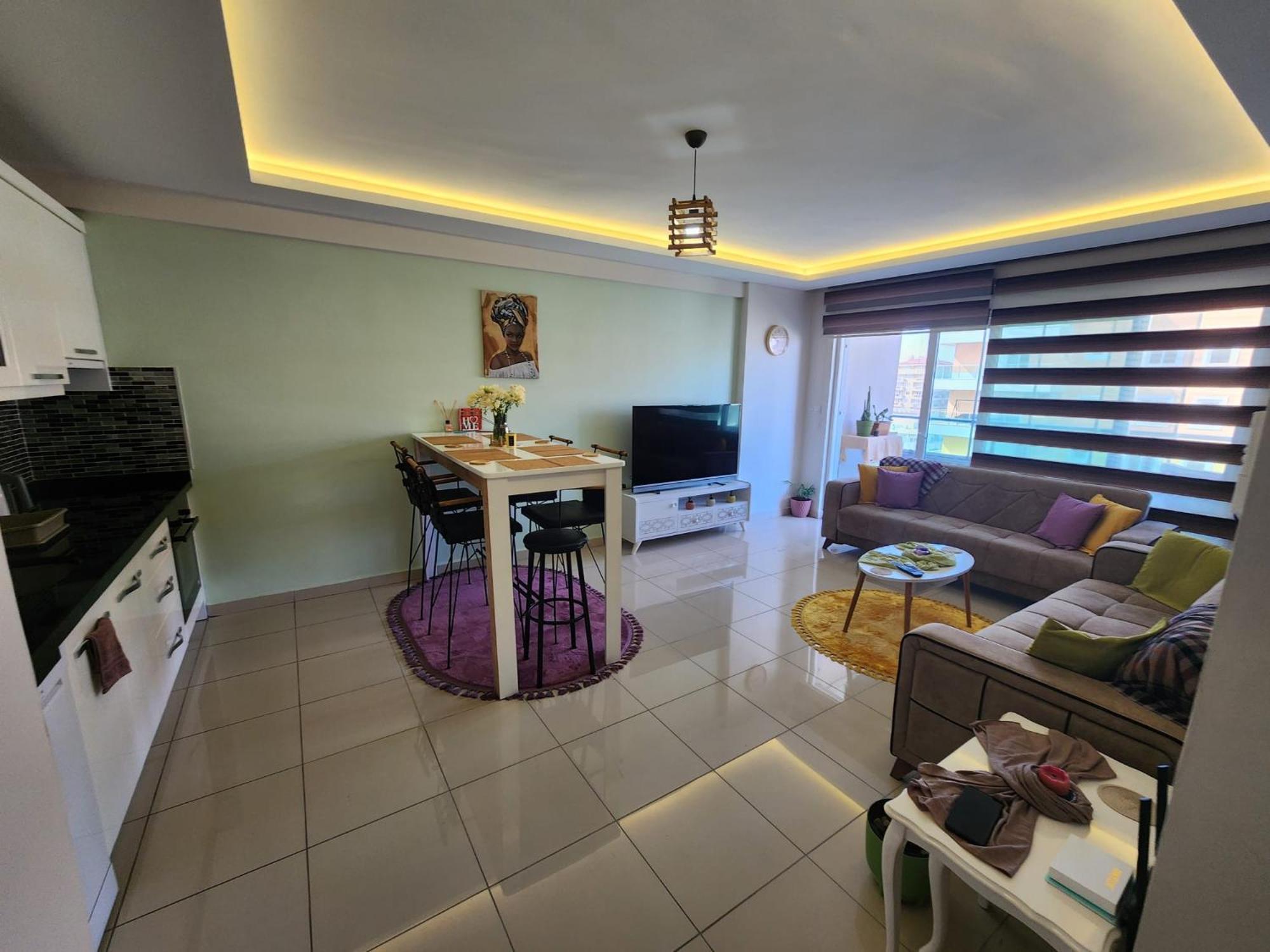 Cozy Sea View Next To The Beach, In The Mid Of The Market, Saturday Bazar, Restaurants & Bars Etc, Alanya Mahmutlar!公寓 外观 照片