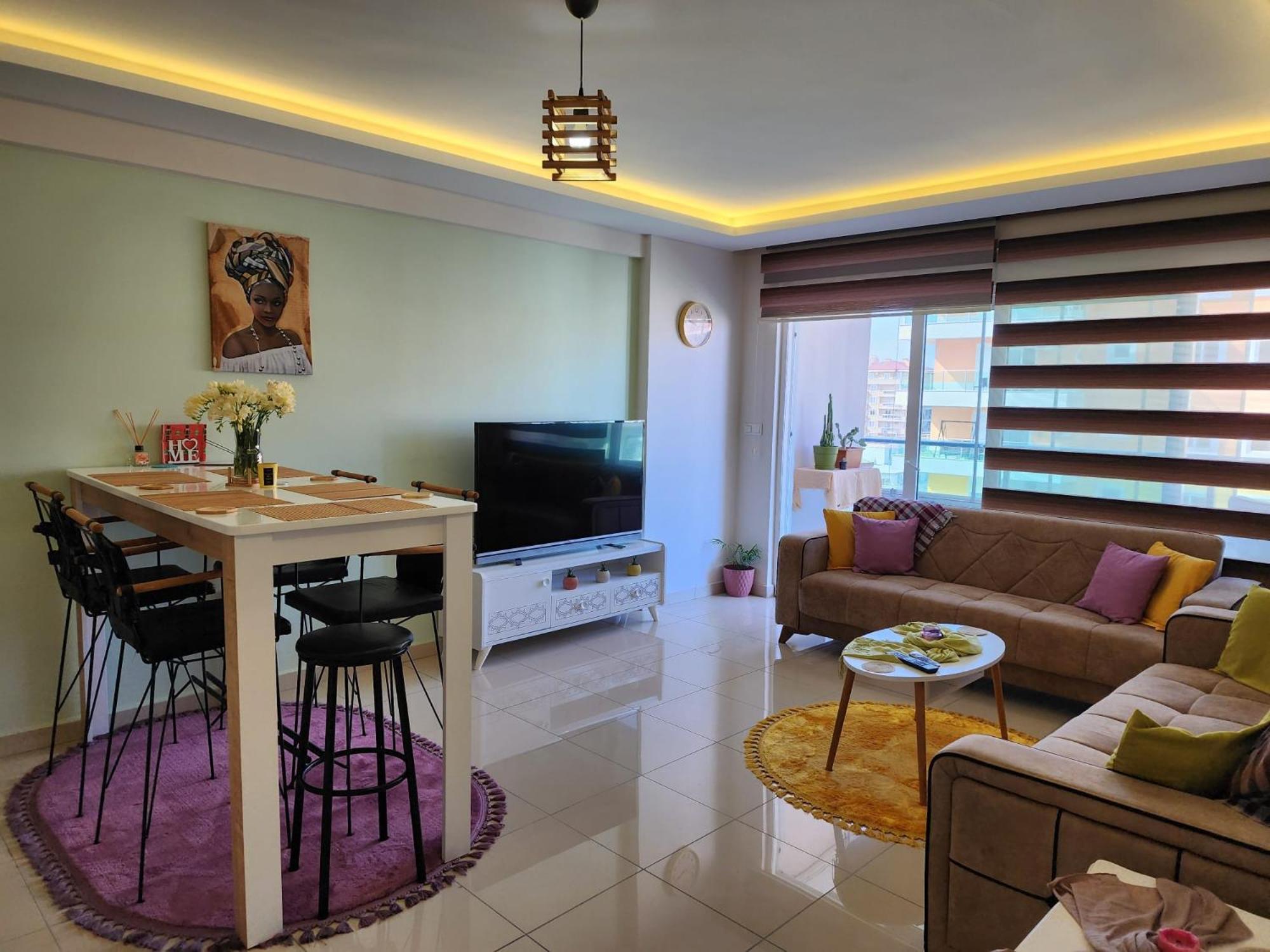 Cozy Sea View Next To The Beach, In The Mid Of The Market, Saturday Bazar, Restaurants & Bars Etc, Alanya Mahmutlar!公寓 外观 照片