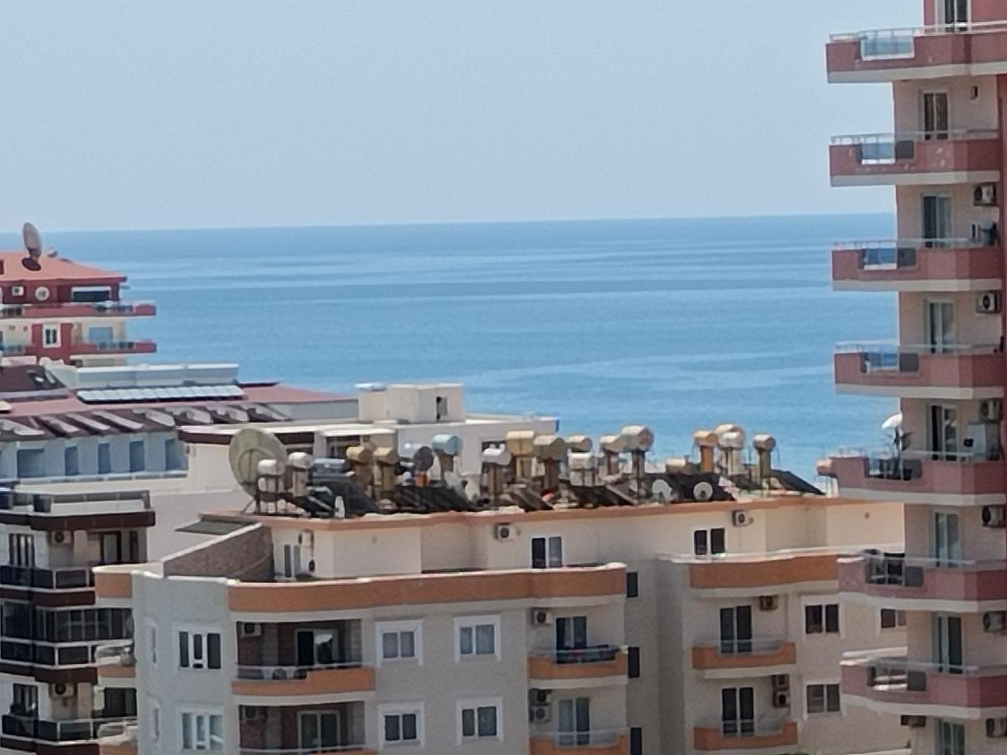 Cozy Sea View Next To The Beach, In The Mid Of The Market, Saturday Bazar, Restaurants & Bars Etc, Alanya Mahmutlar!公寓 外观 照片